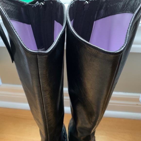 JOHNSTON & MURPHY leather equestrian back zip 8.5 - Picture 8 of 16